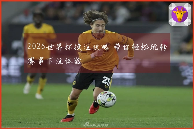 2026世界杯投注攻略 带你轻松玩转赛事下注体验